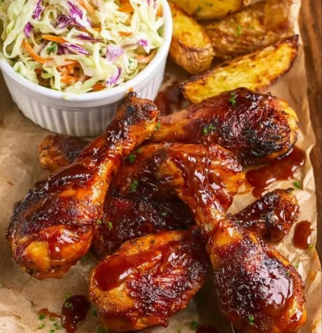 Crispy Air-Fryer Chicken Drumsticks