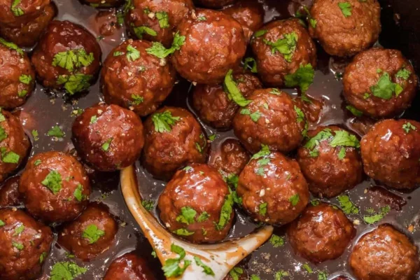 Grape Jelly Meatballs