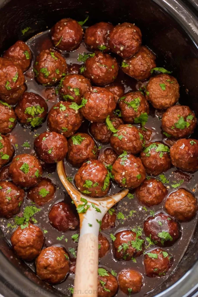 Grape Jelly Meatballs