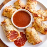 Guilt-Free High-Protein Pepperoni Pizza Rolls