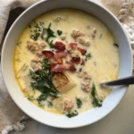 Healthy Slow Cooker Zuppa Toscana Soup