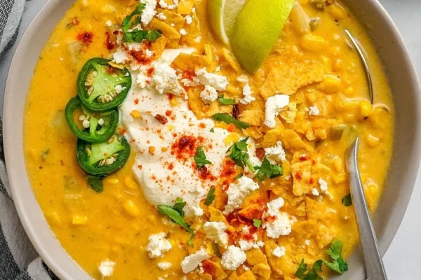 Mexican Street Corn Soup