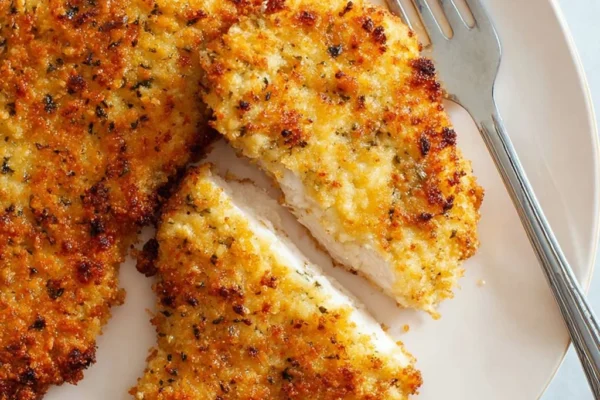 Parmesan Air Fryer Chicken Breasts