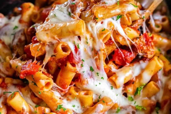 Slow Cooker Baked Ziti