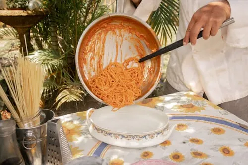 Perfect spaghetti dish