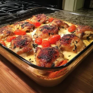 Baked Ranch Chicken Thighs