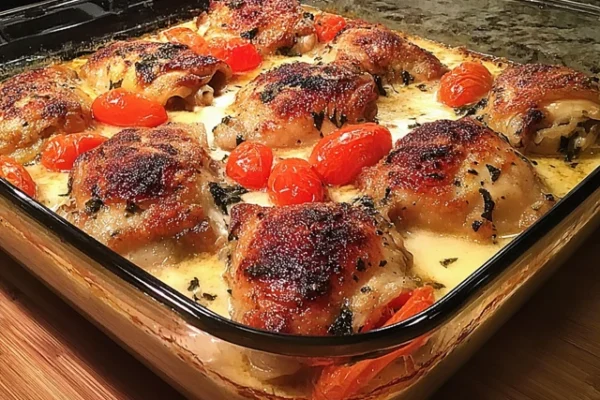 Baked Ranch Chicken Thighs