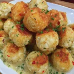 Cheesy Cod Fish Balls