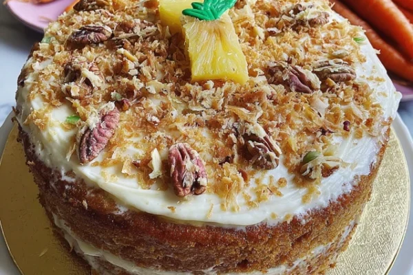 Hawaiian Carrot Pineapple Cake – Dessert