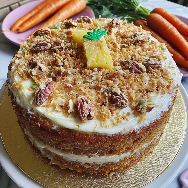 Hawaiian Carrot Pineapple Cake – Dessert