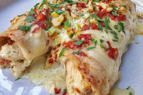 Creamy Queso Chicken Enchiladas for Effortless Family Dinners