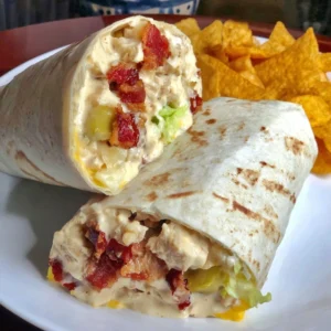 Crispy Chicken Bacon Ranch Wrap