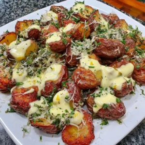 Garlic Herb Roasted Potatoes
