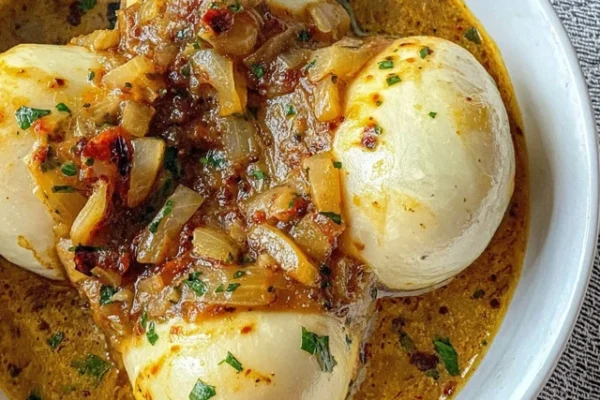 Mild Curry Onion Boil