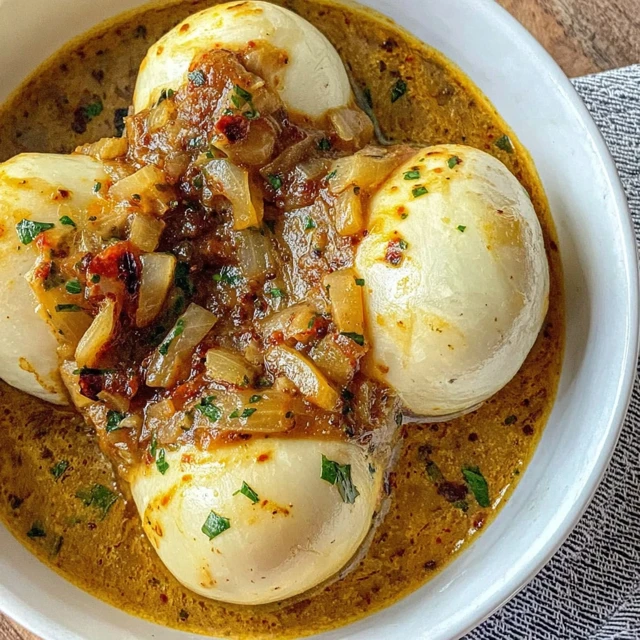 Mild Curry Onion Boil