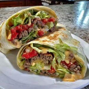 Mouthwatering Homemade Big Mac Wraps for Quick Family Dinners