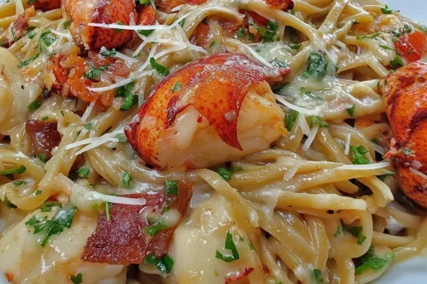 Buttered Lobster Pasta