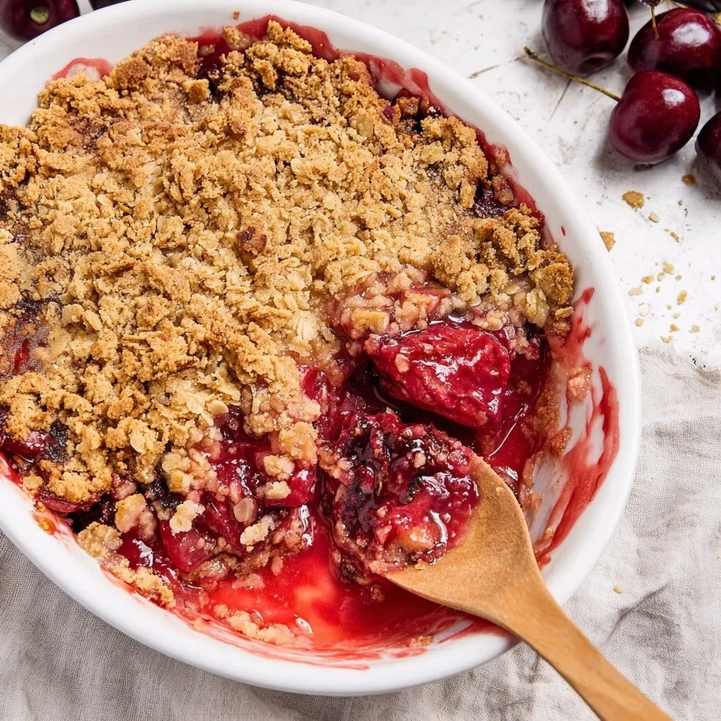 Cherry Crumble