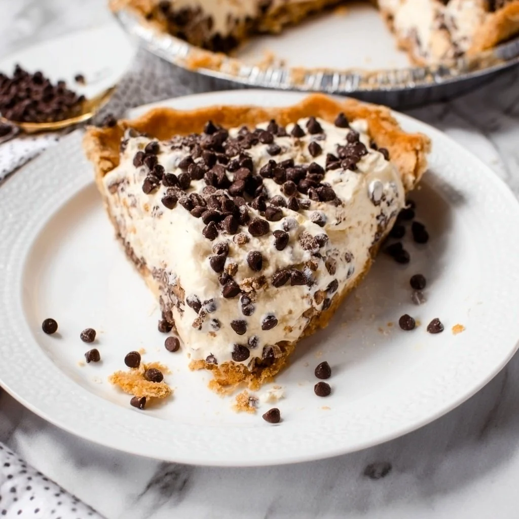 Chocolate Chip Cannoli Pie