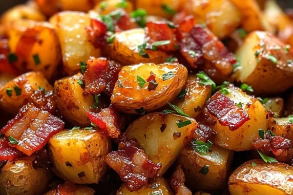 Crispy Honey Roasted Potatoes