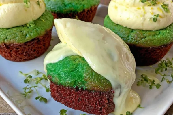 Green Velvet Cupcakes