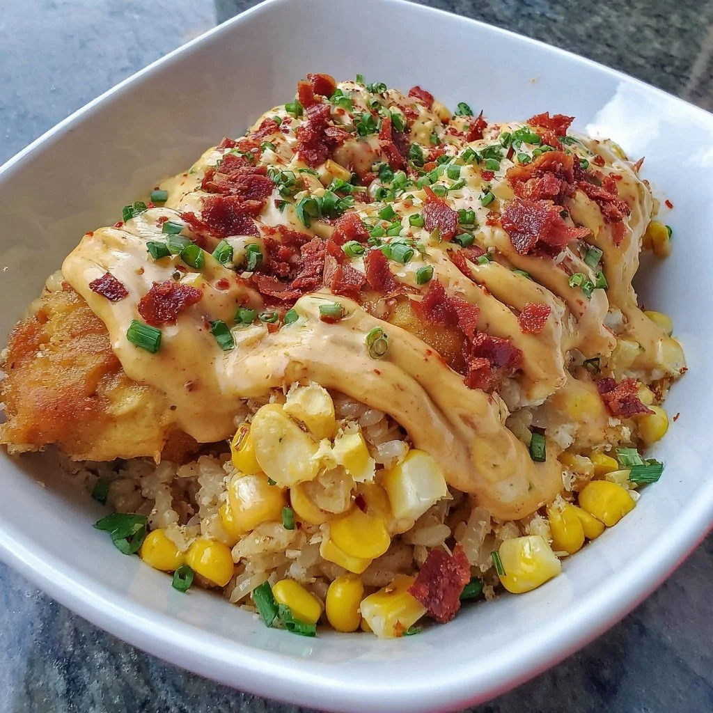 Irresistible Street Corn Chicken Rice Bowl Recipe for Easy Feasts