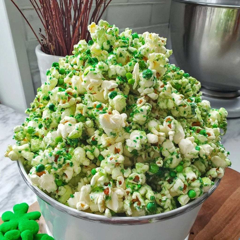 Loaded St. Patrick’s Day Popcorn
