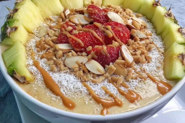 Pineapple Coconut Smoothie Bowl