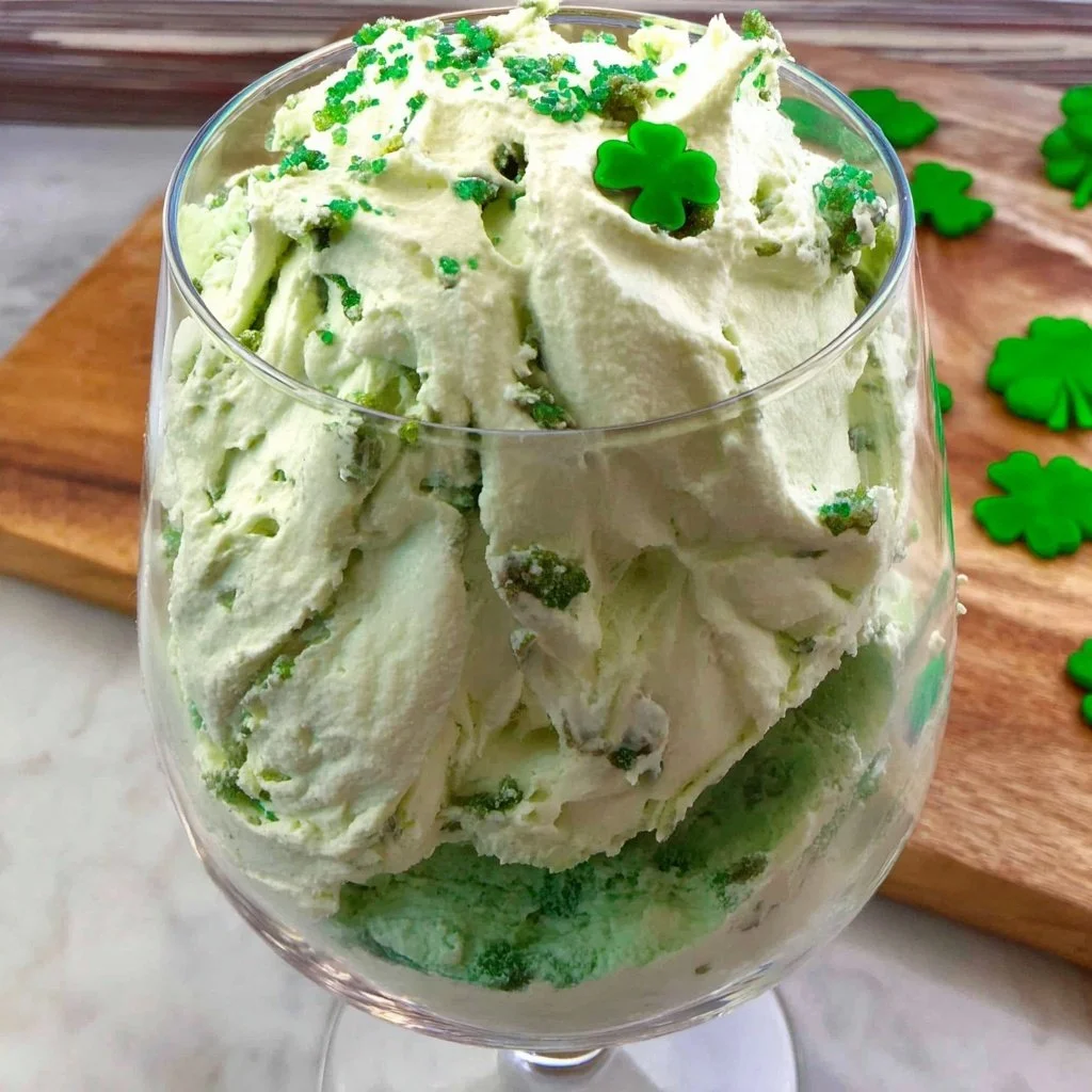 Shamrock Cheesecake Fluff