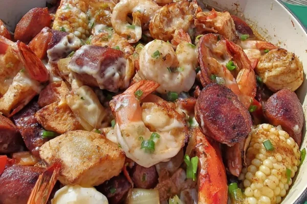 Spicy Cajun Seafood Boil