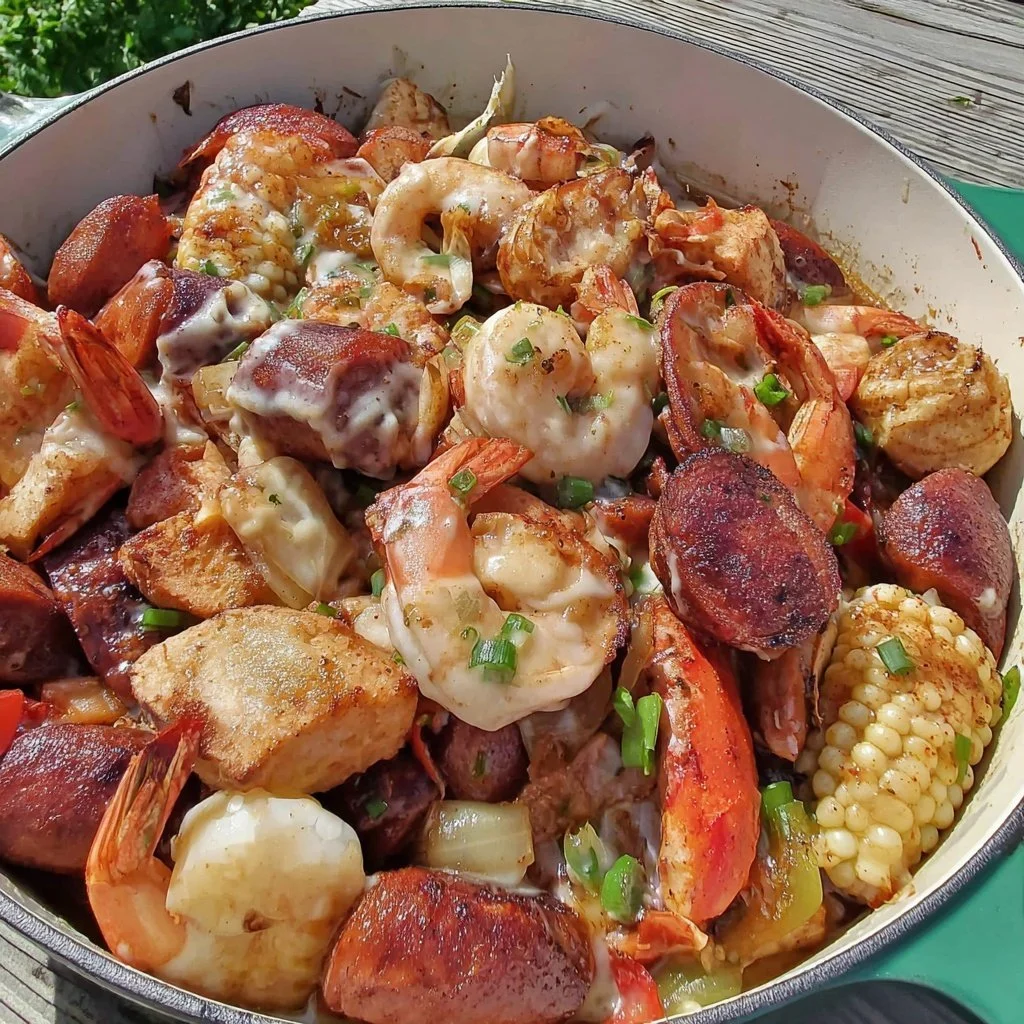Spicy Cajun Seafood Boil
