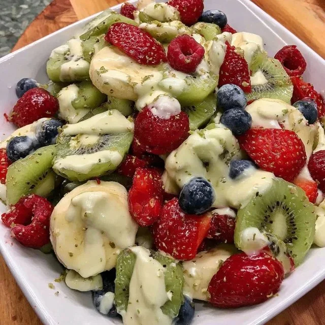 St. Patrick’s Day Green Fruit Salad