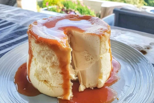 2-Ingredient Japanese Cheesecake