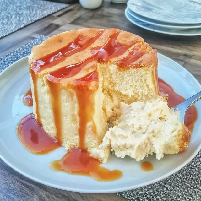 2-Ingredient Japanese Cheesecake