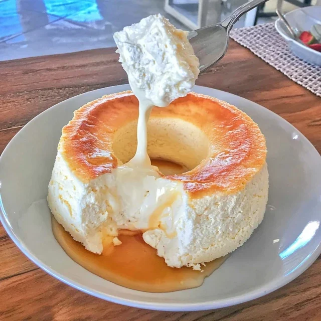 2-Ingredient Japanese Cheesecake