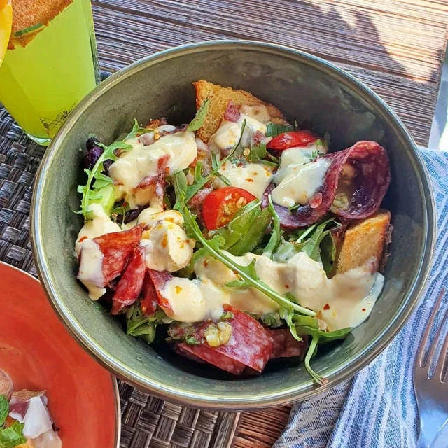 Beach Snack Charcuterie Salad Bowl