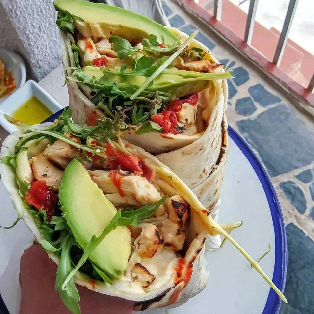 Chicken Avocado Wrap
