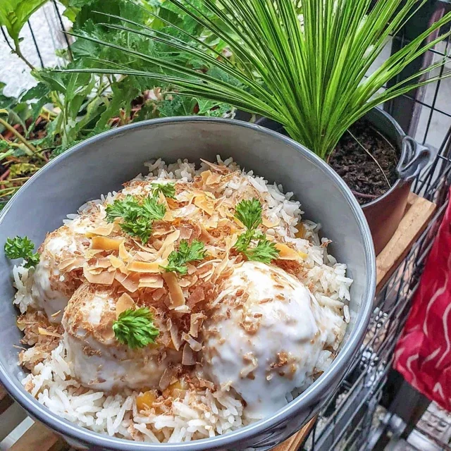 Coconut Rice Rice Cooker