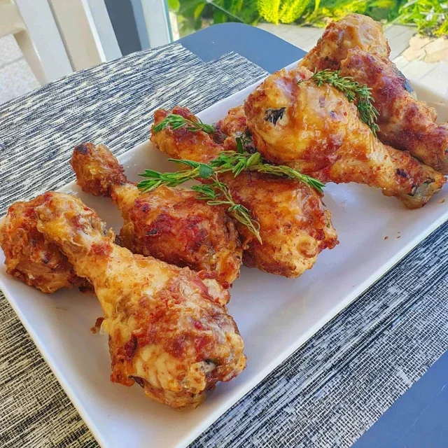 Crispy Air Fryer Chicken Drumsticks