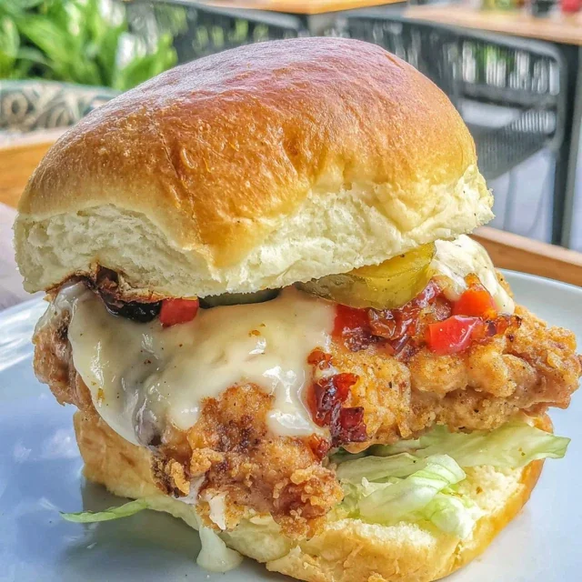 Crispy Air Fryer Chicken Sandwich