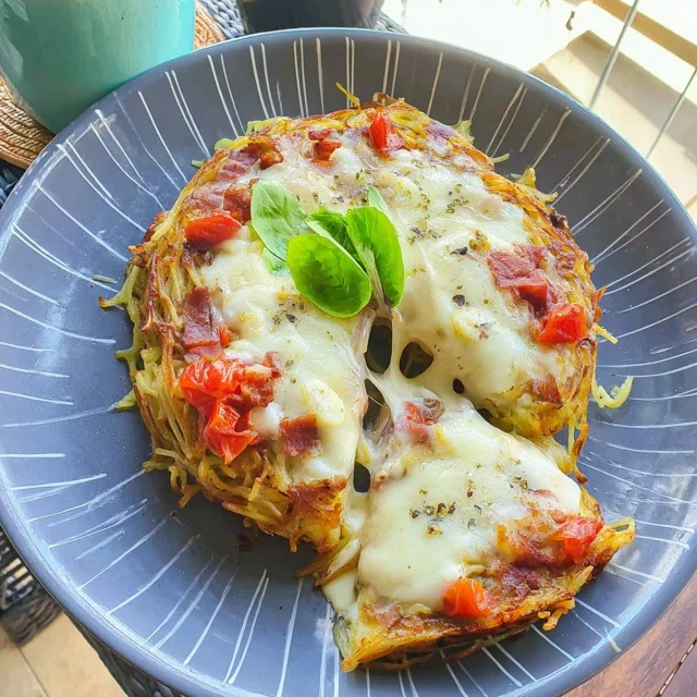 Crispy Leftover Spaghetti Frittata Recipe