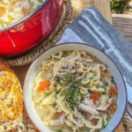 Crockpot Chicken Noodle Soup