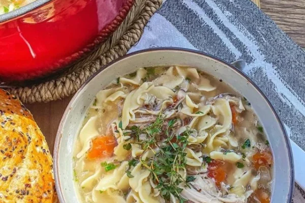 Crockpot Chicken Noodle Soup