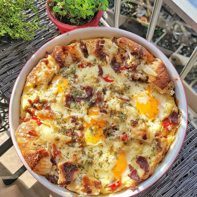Easter Brunch Egg Casserole