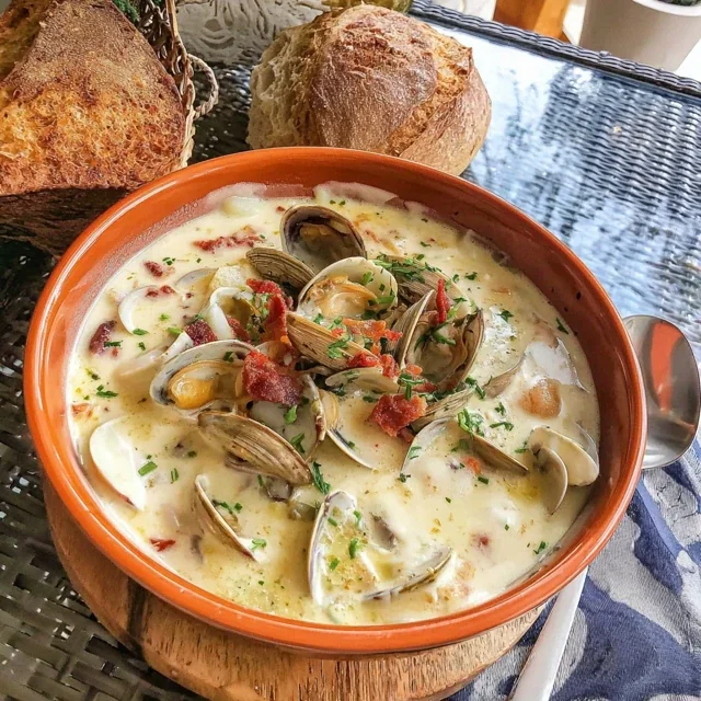 Easy Instant Pot Clam Chowder Recipe