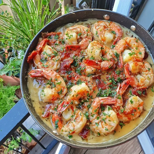 Easy Lemon Butter Shrimp Skillet