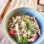 Green Lentil Salad with Baby Carrots and Cumin
