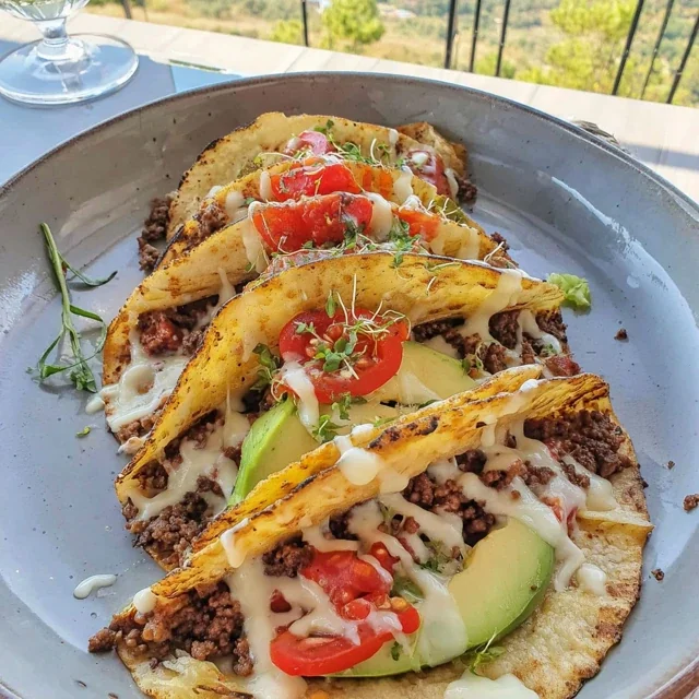 Ground Beef Tacos Homemade