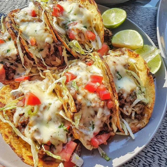 Ground Beef Tacos Homemade