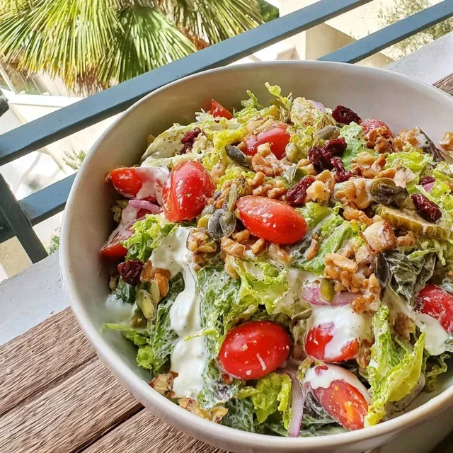 High Protein Meal Prep Salad